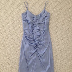 New Betsey Johnson satin silk mini party dress